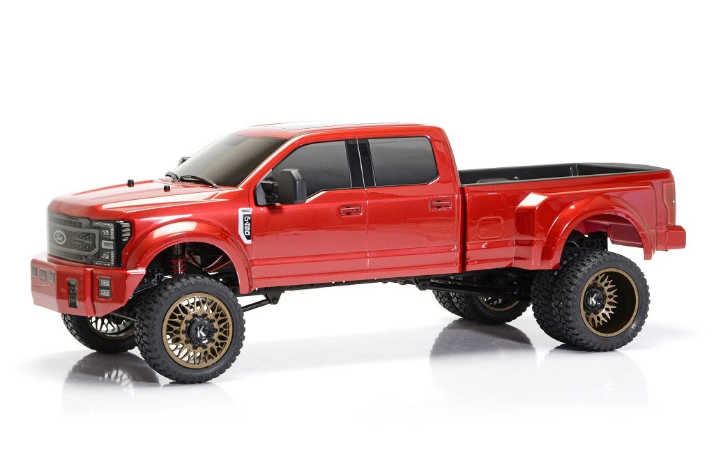 8982 FORD F450 SD 1/10 4WD RTR (RED Candy Apple) Custom Truck DL-Series - Image 5