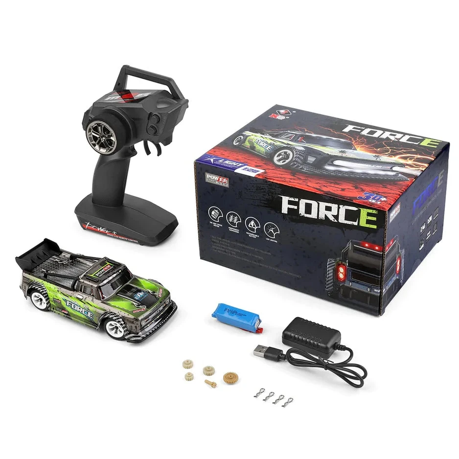 WLtoys 1/28 2.4G 4WD 30km/h Short Course Drift RC Car Vehicle Models With Light - Image 8