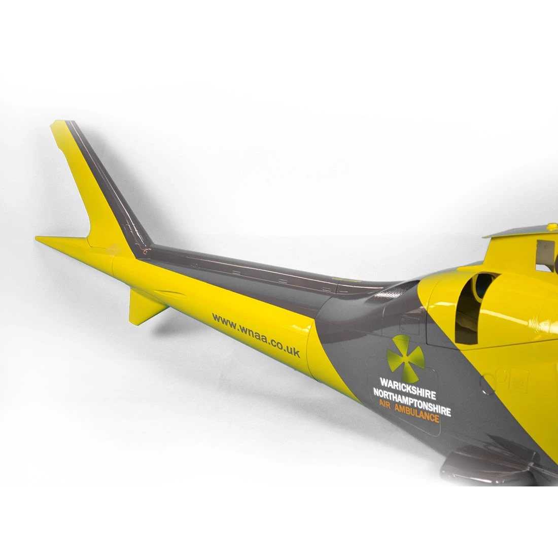 Fiberglass Scale Fuselage AGUSTA A109 .60 (700) Size - AIR AMBULANCE Color - Image 6