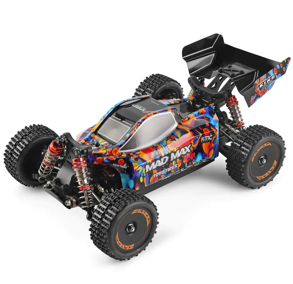 WLtoys 1/18 High-Speed 75km/h Electric 4WD 2.4G Brushless Racing RC Car - Image 8