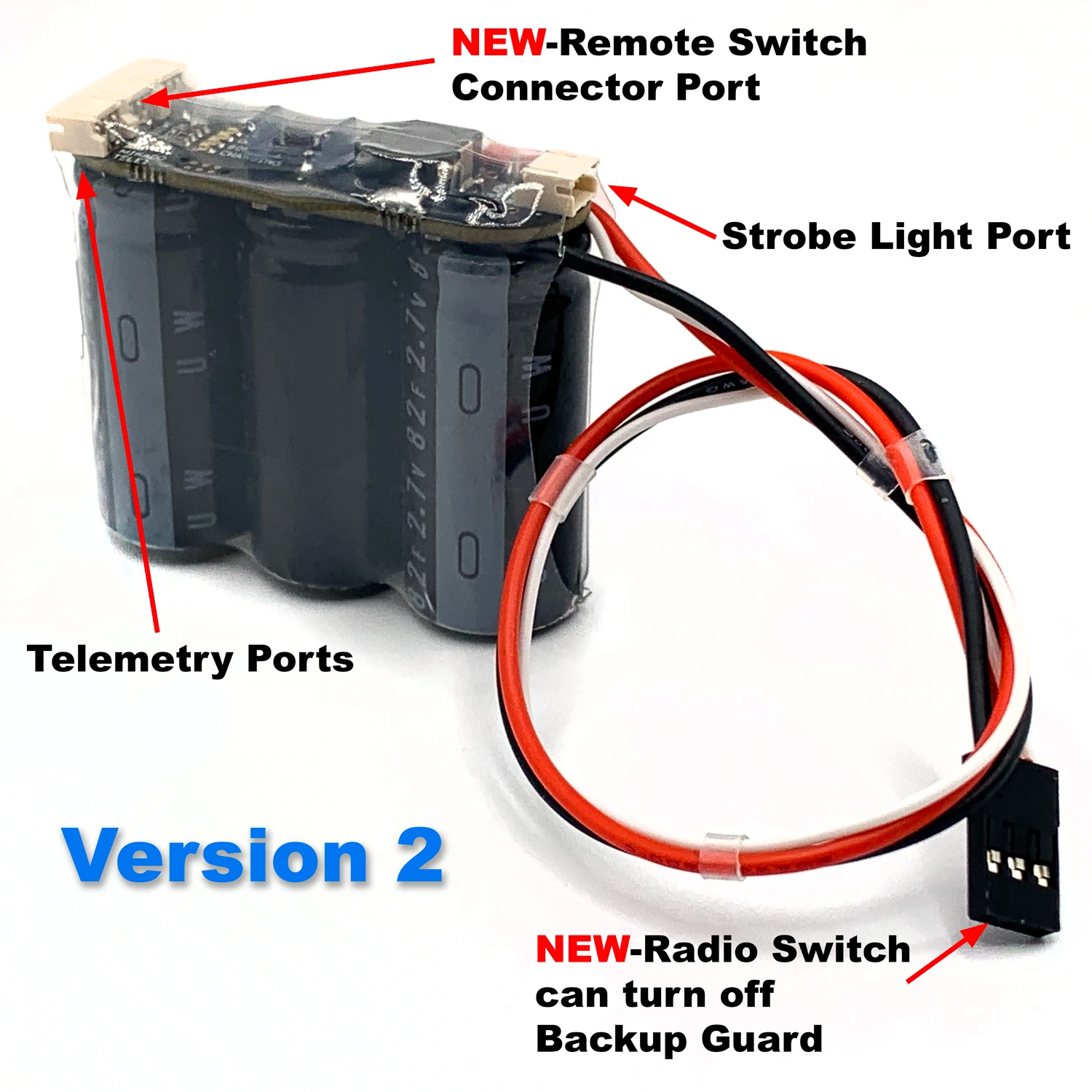 XGuard Plus C82 V2 Power Backup System 82F W/Telemetry, Alarm, Remote Off & Radio Switch Ports
