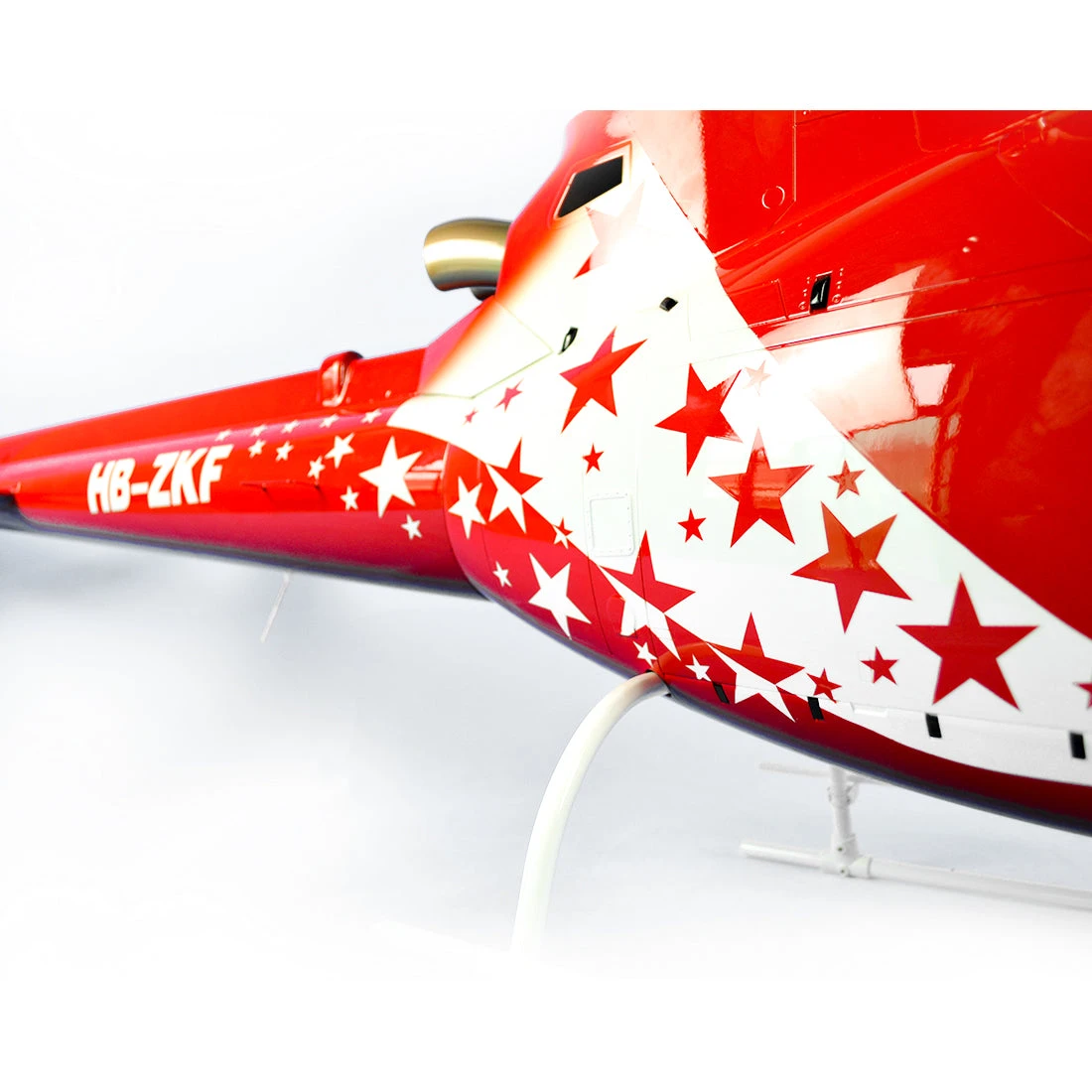 Fiberglass Scale Fuselage AS350 .60 (700) Size - AIR-ZERMATT Color - Image 9