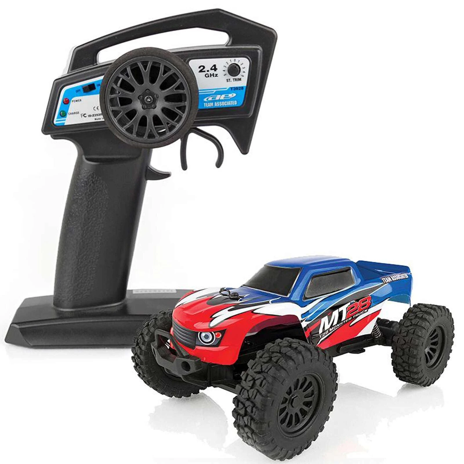 Associated 1/28 2WD MT28 Monster Truck Brushed RTR - Image 6