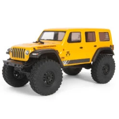 Axial 1/24 SCX24 2019 Jeep Wrangler JLU CRC 4WD Rock Crawler Brushed RTR - Yellow