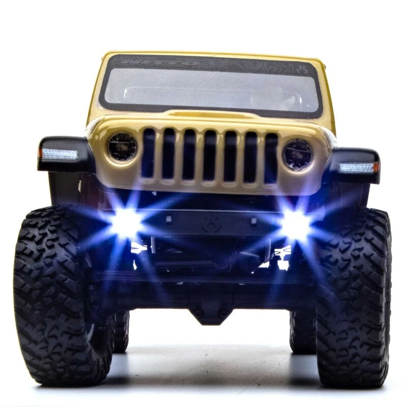 Axial SCX24 Jeep JT Gladiator 4WD Rock Crawler Brushed RTR, Beige - Image 16