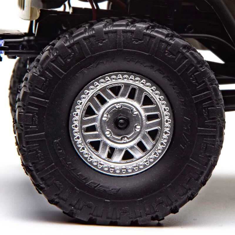 Axial SCX24 Jeep JT Gladiator 4WD Rock Crawler Brushed RTR, Beige - Image 17