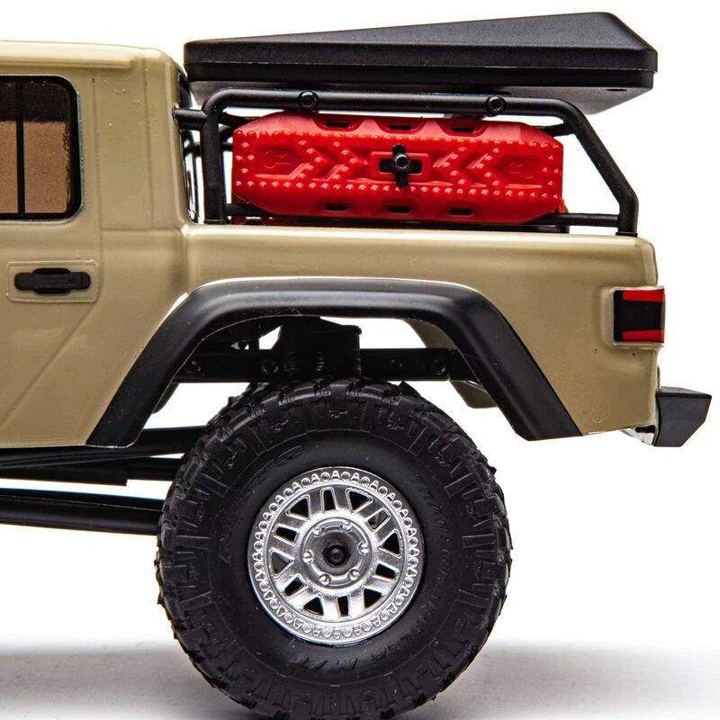 Axial SCX24 Jeep JT Gladiator 4WD Rock Crawler Brushed RTR, Beige - Image 7