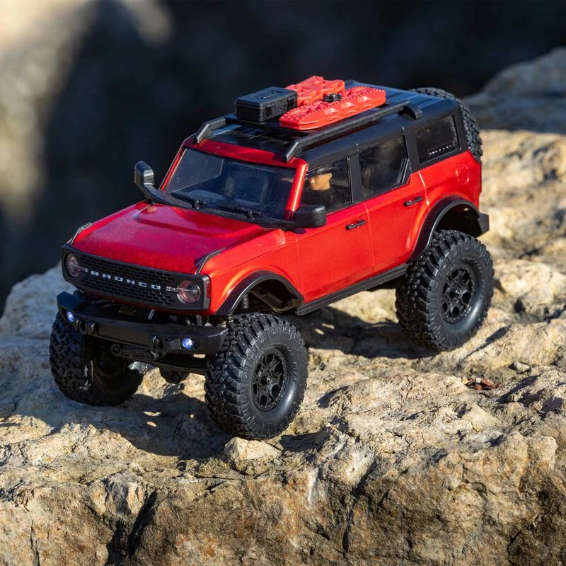 Axial Racing SCX24 2021 Bronco 4WD Truck Brushed RTR - Red - Image 13
