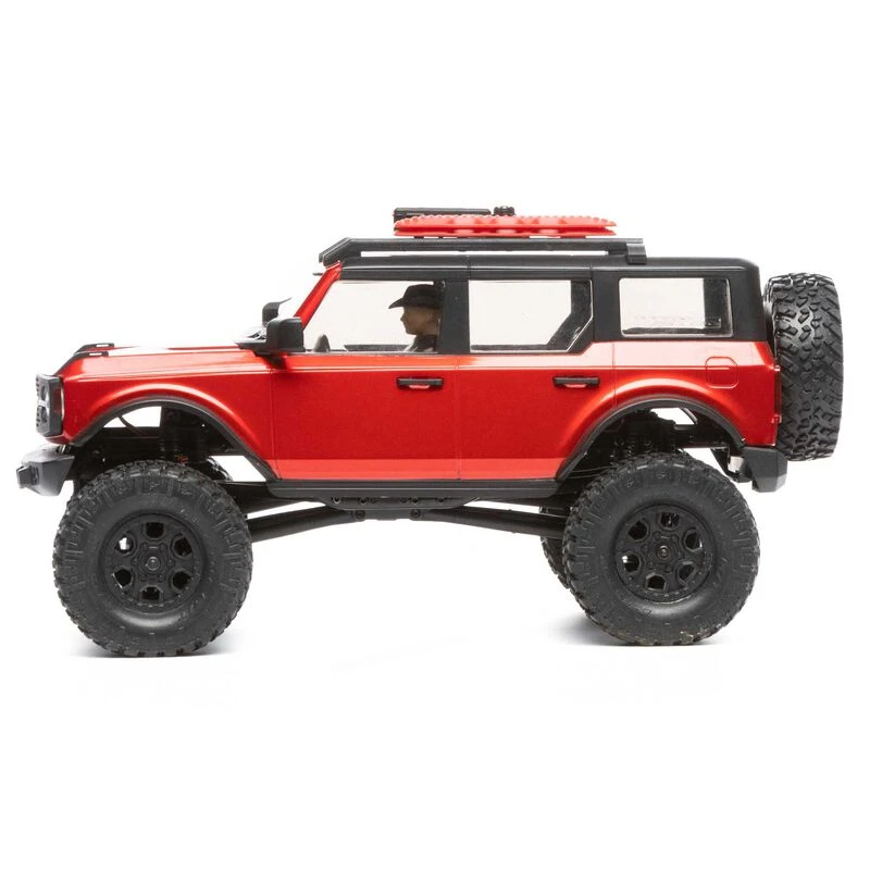 Axial Racing SCX24 2021 Bronco 4WD Truck Brushed RTR - Red - Image 14