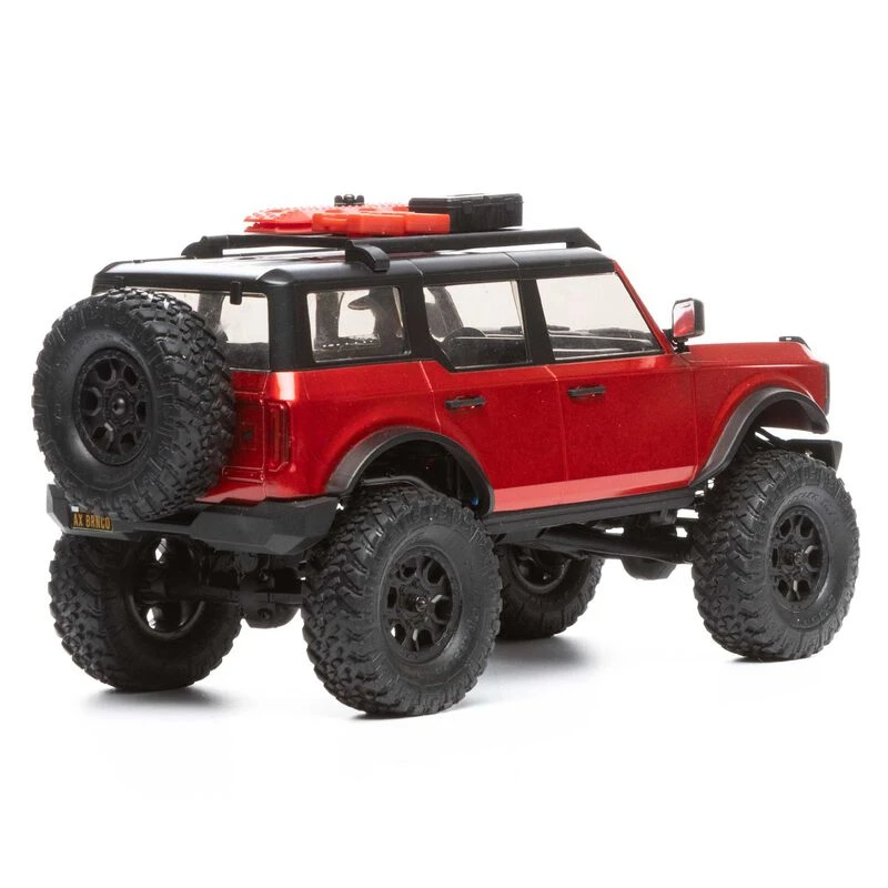 Axial Racing SCX24 2021 Bronco 4WD Truck Brushed RTR - Red - Image 17