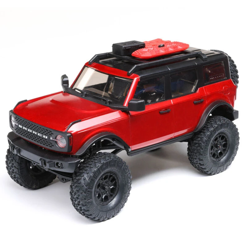 Axial Racing SCX24 2021 Bronco 4WD Truck Brushed RTR - Red