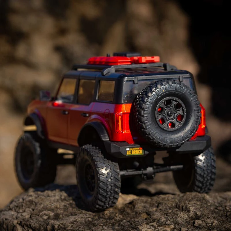 Axial Racing SCX24 2021 Bronco 4WD Truck Brushed RTR - Red - Image 9