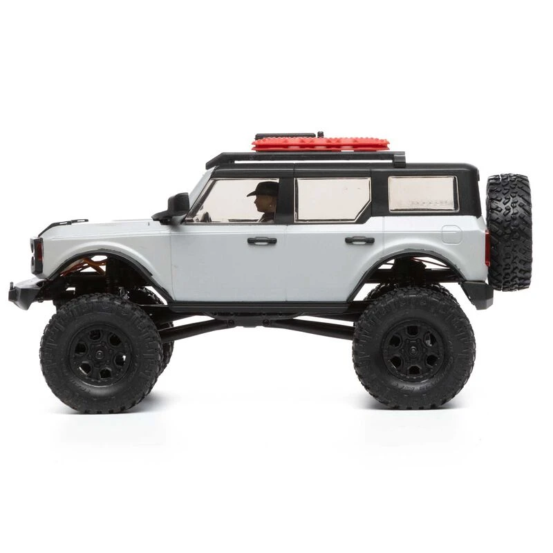 Axial Racing SCX24 2021 Bronco 4WD Truck Brushed RTR - Grey - Image 2