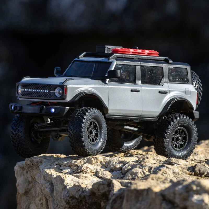 Axial Racing SCX24 2021 Bronco 4WD Truck Brushed RTR - Grey - Image 15