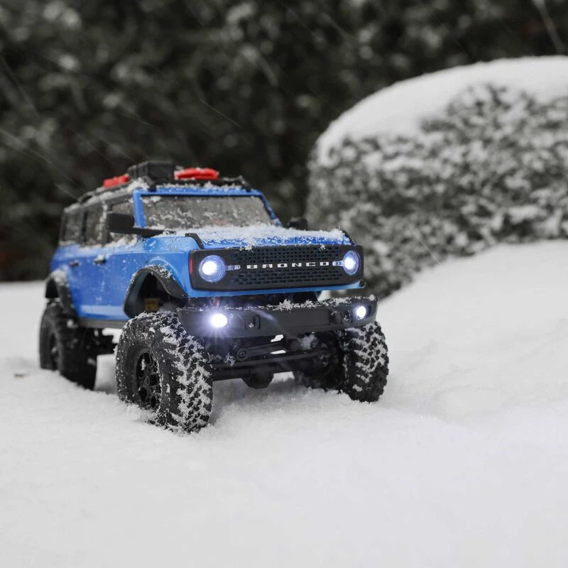 Axial Racing SCX24 2021 Bronco 4WD Truck Brushed RTR - Blue - Image 8