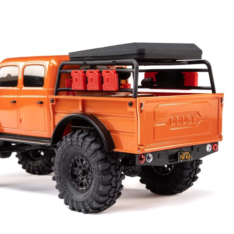 Axial SCX24 40'S 4 DOOR DODGE POWER WAGON 1/24 4WD RTR - ORANGE - Image 7