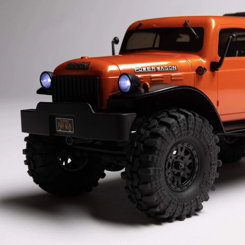 Axial SCX24 40'S 4 DOOR DODGE POWER WAGON 1/24 4WD RTR - ORANGE - Image 5