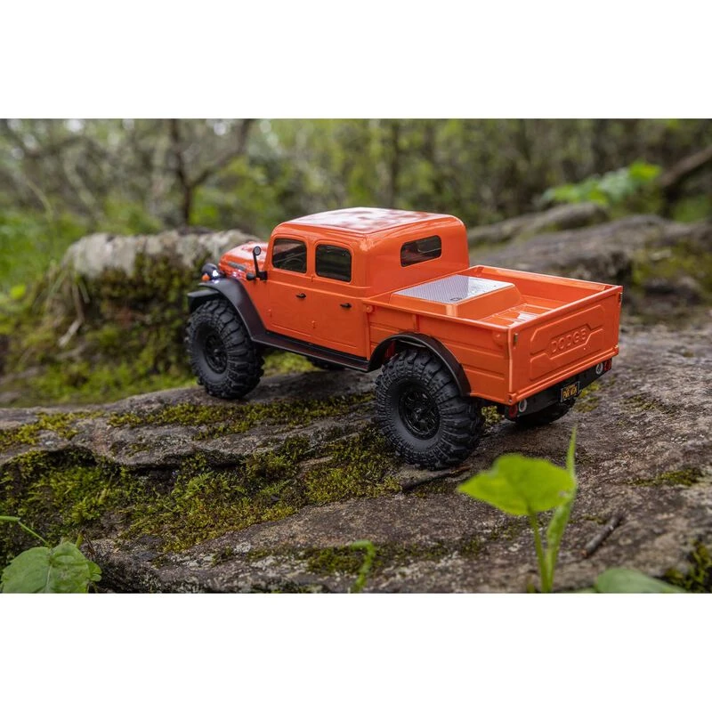 Axial SCX24 40'S 4 DOOR DODGE POWER WAGON 1/24 4WD RTR - ORANGE - Image 17