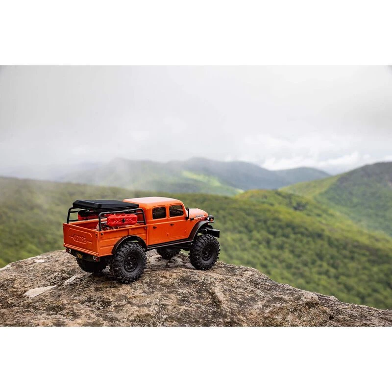 Axial SCX24 40'S 4 DOOR DODGE POWER WAGON 1/24 4WD RTR - ORANGE - Image 18