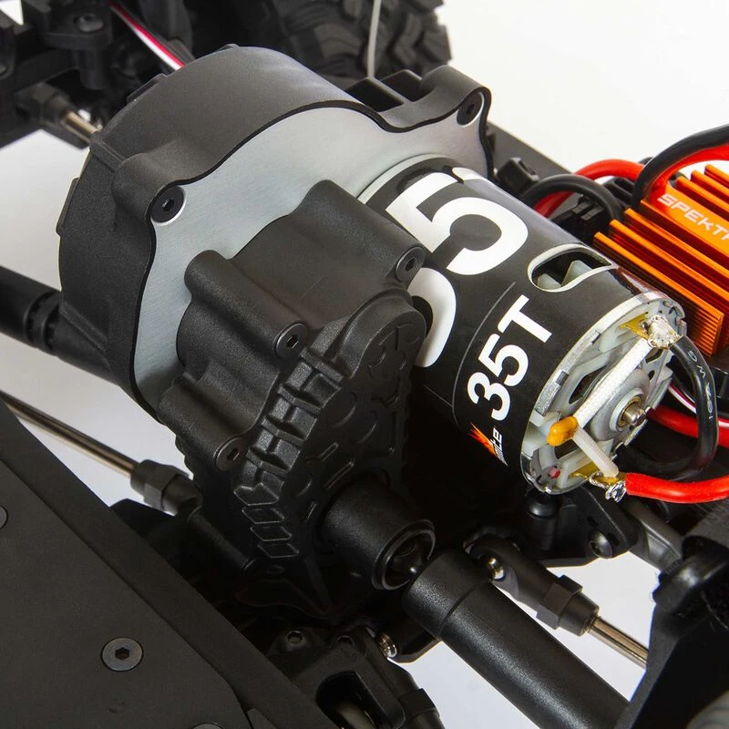 Axial 1/10 SCX10 III Base Camp 4WD Rock Crawler Brushed RTR - Green - Image 11