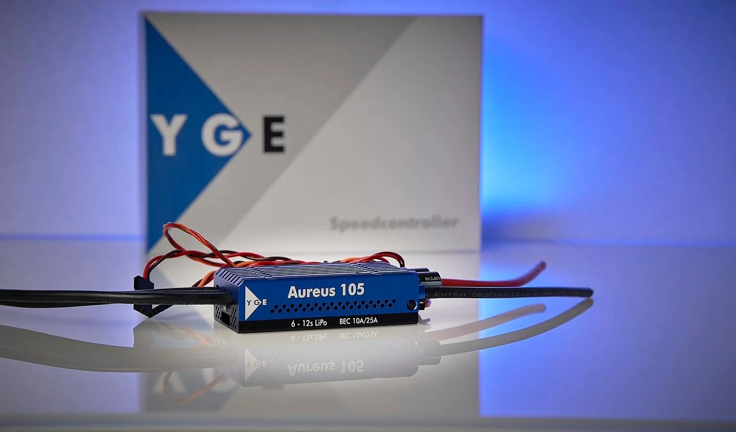 YGE Aureus 105A HV Telemetry ESC - BEC 10A / 25A - Image 2
