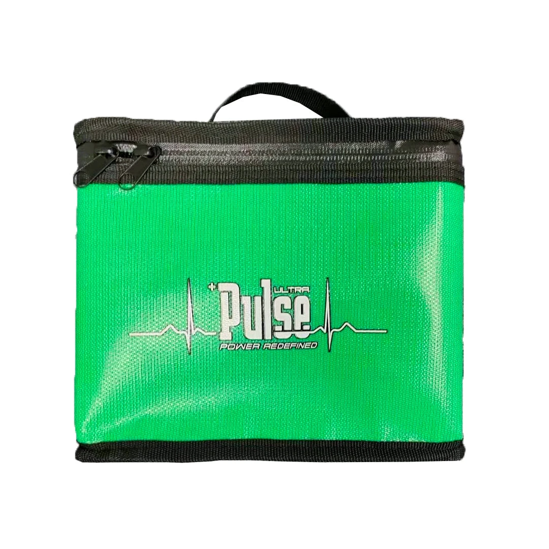 Pulse Safe Bag Green Size L - 215 X 145 X 165mm