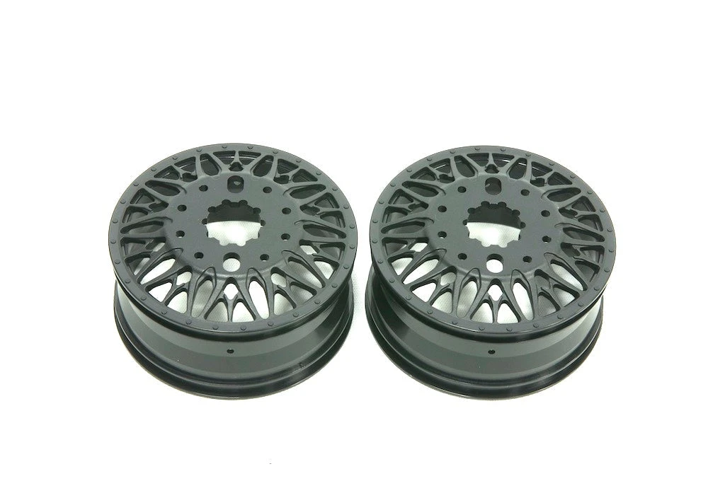 CD0605 KG1 Forged KD014 TRIDENT–D Wheels (REAR, 37mm Width, BLACK) 2 Pcs.