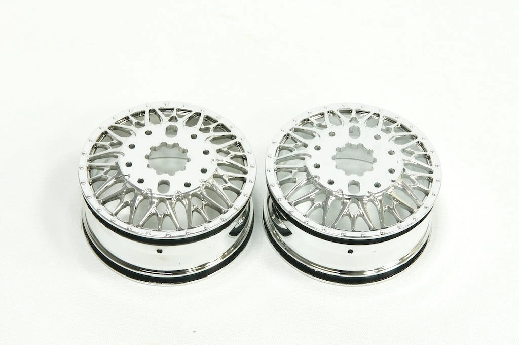 CD0640 KG1 Forged KD014 TRIDENT–D Wheels (REAR, 37mm Width, CHROME) 2 Pcs - Image 2