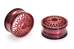 CD0643 KG1 KD014 TRIDENT–D FRONT Wheel (RED, 40mm Width) 2pcs