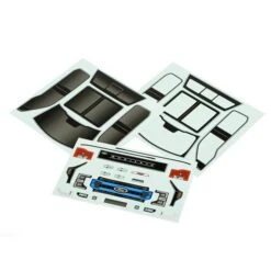 CD0971 Ford F-250 Front Grille Decal Set (Daytona Blue)