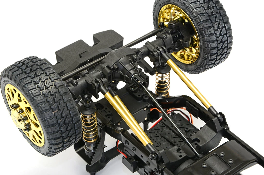 8985 CEN RACING FORD F450 SD American Force Edition 1/10 RTR CUSTOM TRUCK GREY TITANIUM V2 - Image 2