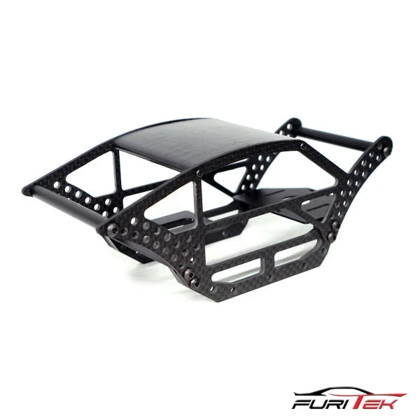 FURITEK BETTLE CARBON FIBER COMP CHASSIS FOR AXIAL UTB18 - Image 4