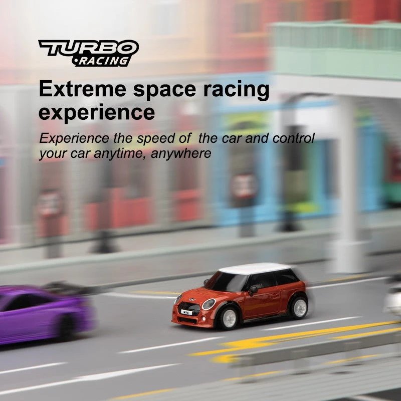 Turbo Racing Mini Cooper 1:76 RTR - RED - Image 4