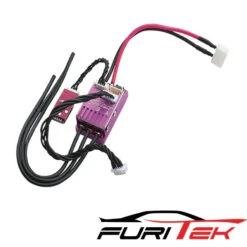 FURITEK Cyclos 2S Lipo 20A/40A Brushless Sensored Esc For Drift/Race And Bluetooth (With Aluminum Purple Case )