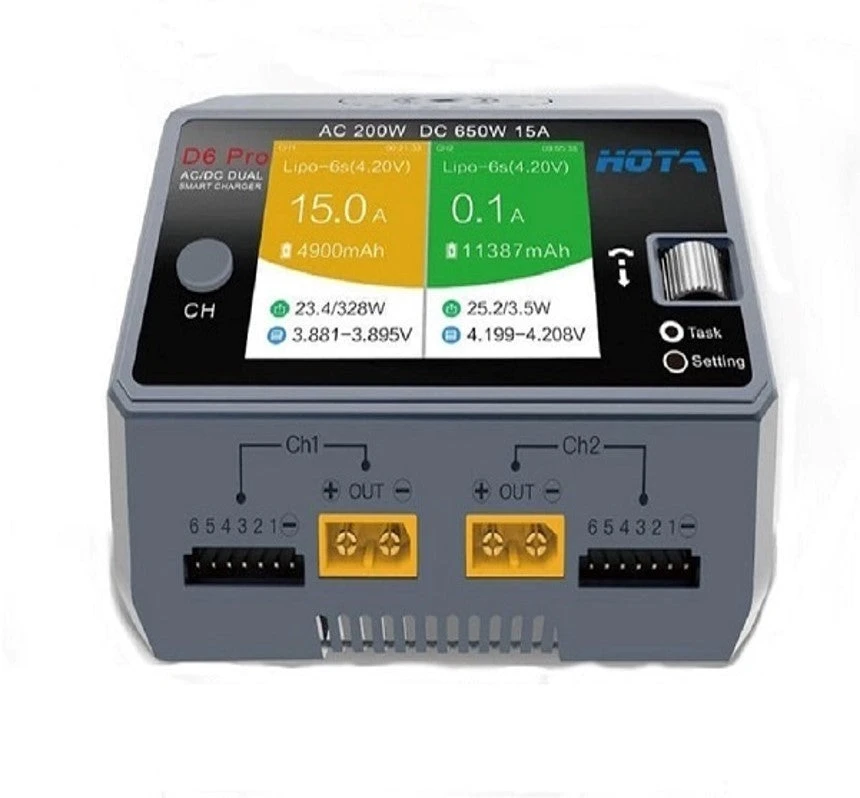 HOTA D6 Pro Wireless AC/DC Charger