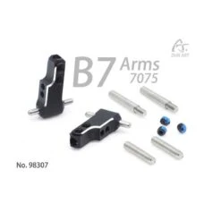 Drift Art B7 Arms (7° Backward) Front Lower Arms Alu. 7075