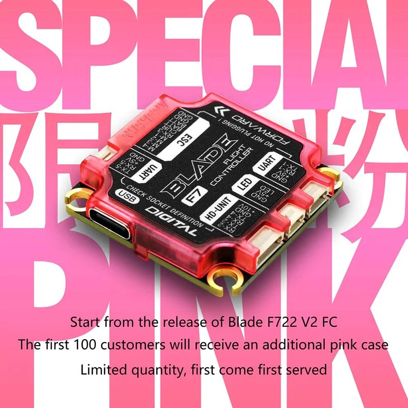 RushFPV BLADE F722 30x30 Flight Controller For Analog V2 Version - Image 2