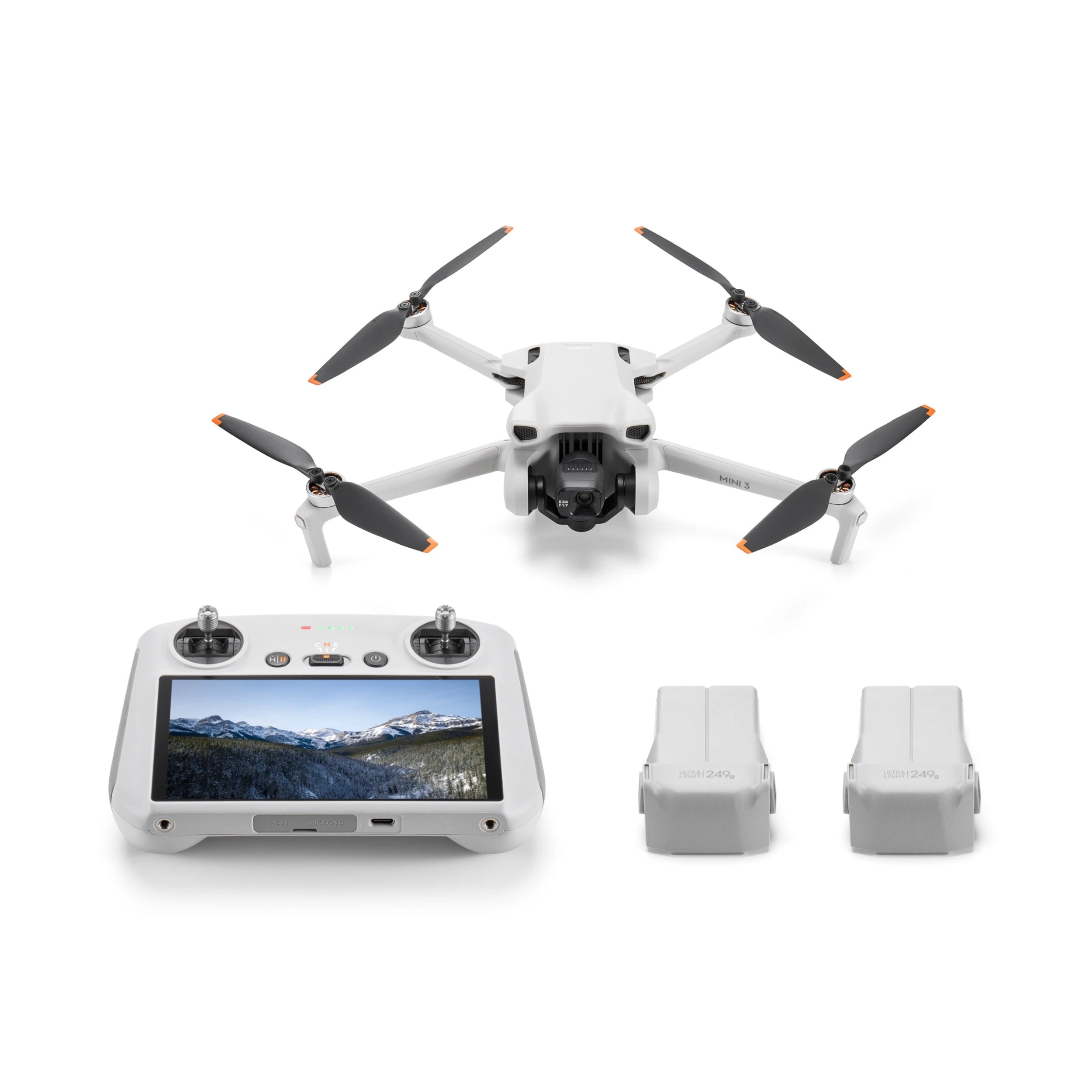 DJI Mini 3 Fly More Combo - DJI RC (Remote Controller With Screen)