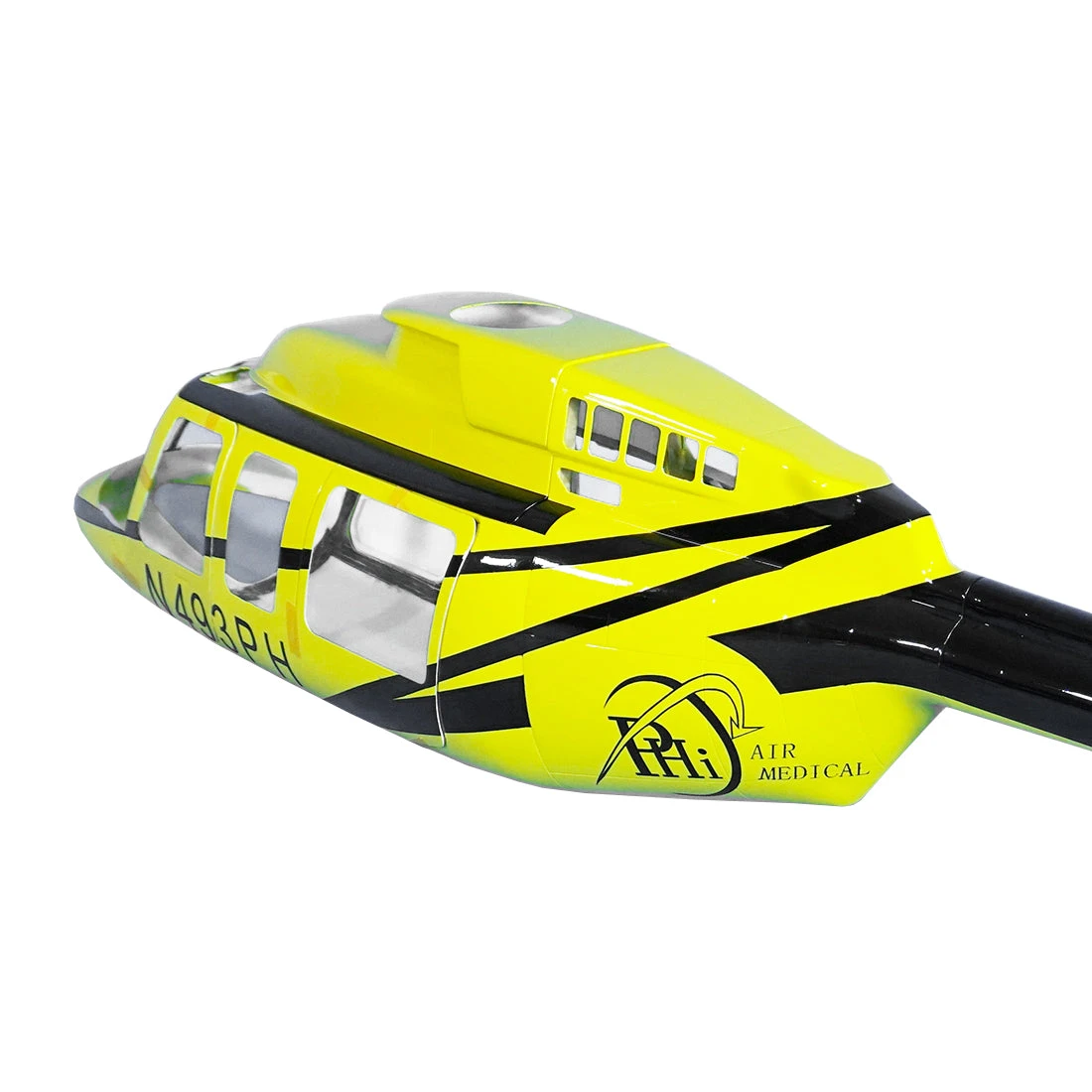 Fiberglass Scale Fuselage BELL-407 .60 (700) Size - PHI Color - Image 10