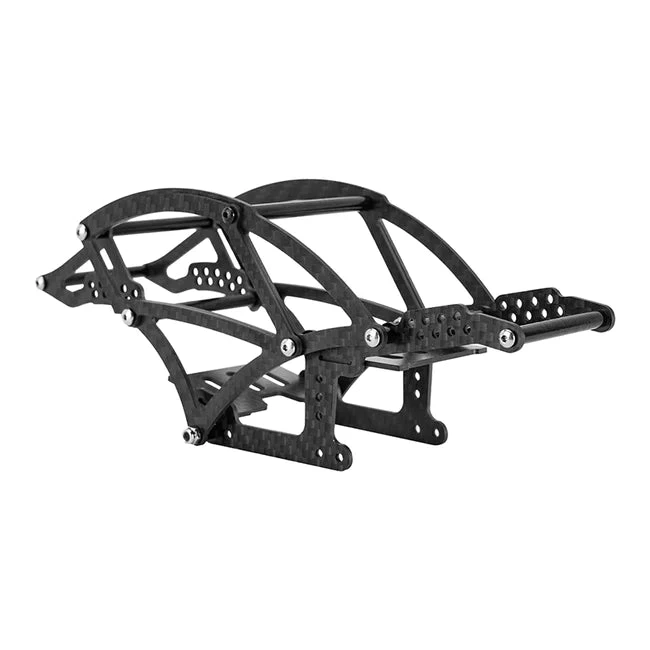 INJORA Kangaroo Carbon Fiber Chassis Frame Kit For 1/18 TRX4M - Image 6