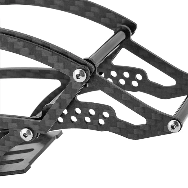 INJORA Kangaroo Carbon Fiber Chassis Frame Kit For 1/18 TRX4M - Image 3