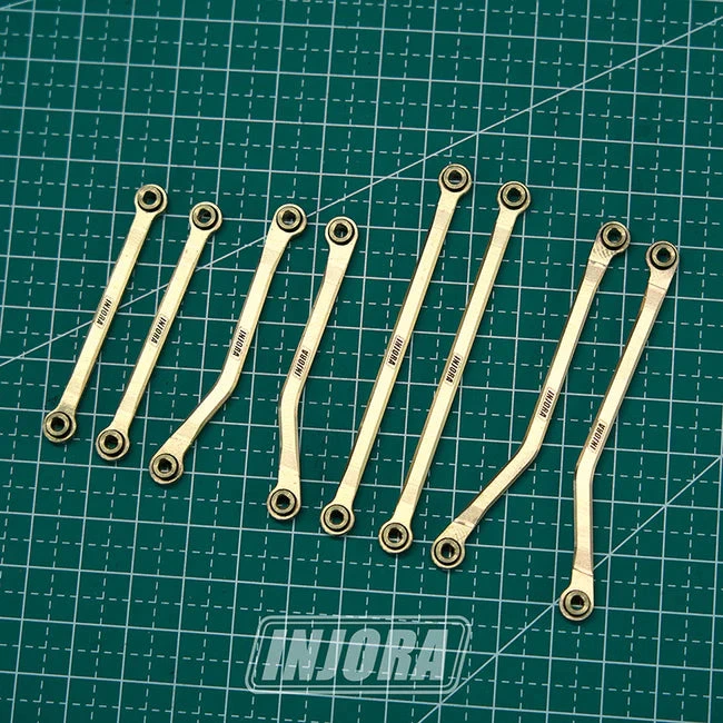 INJORA 42g Brass High Clearance Chassis Links Set For 1/18 TRX4M - Image 6