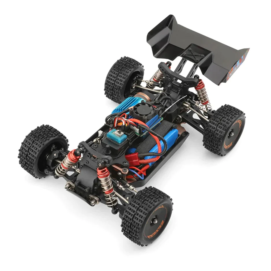 WLtoys 1/18 High-Speed 75km/h Electric 4WD 2.4G Brushless Racing RC Car - Image 7