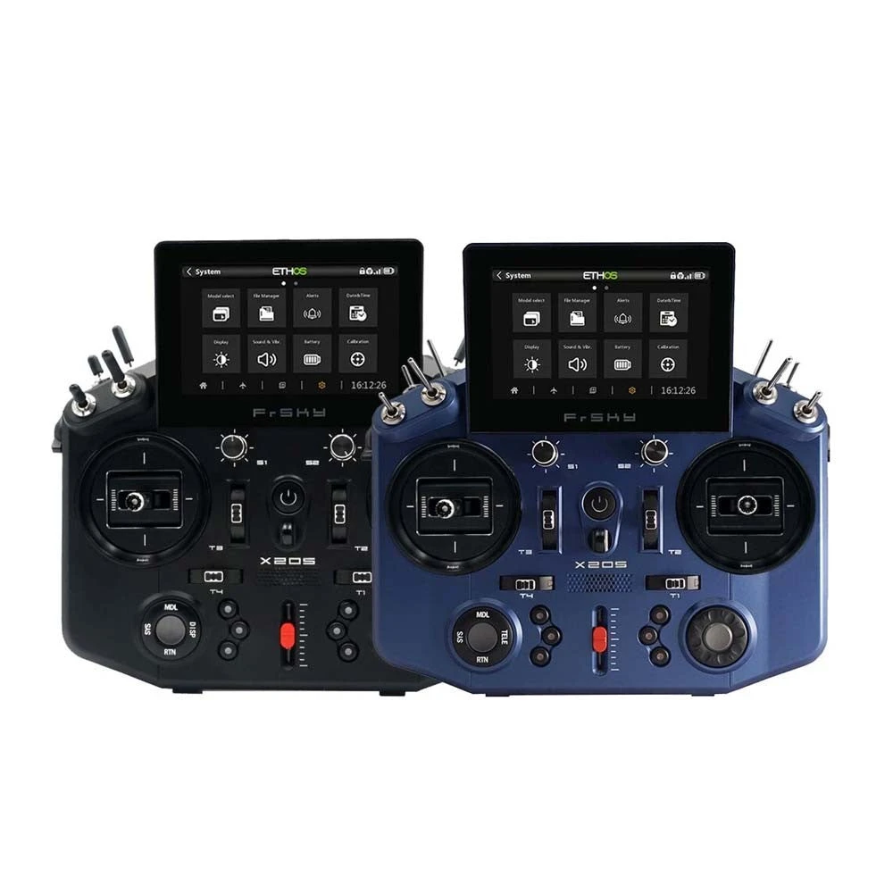 FrSky Tandem X20S Transmitter W/Battery + SD Card + Handle Shells - Black