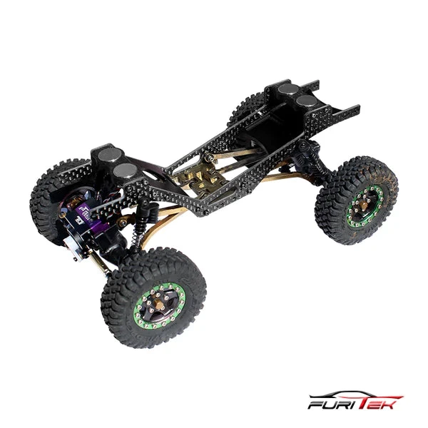 FURITEK Carbon Fiber Grasshopper Frame Kit For SCX24 GLADIATOR - Image 3