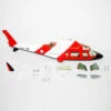 Funkey 550-Size Agusta 109A Scale Fuselage - Coast Guard (include Retractable Landing Gear FK-9659)