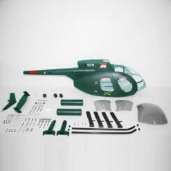 Funkey 600-Size NH-500E Scale Fuselage - Army Green