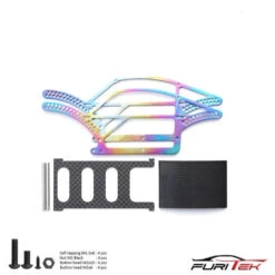 FURITEK BETTLE TITANIUM (RAINBOW) COMP CHASSIS FOR TRX-4M