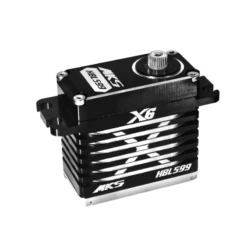MKS X6 HBL599 (0.08s/60 - 42kg.cm@8.2v) Ultra Torque Racing Servo