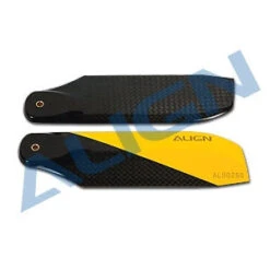 Align 105mm Carbon Fiber Tail Blade - Yellow